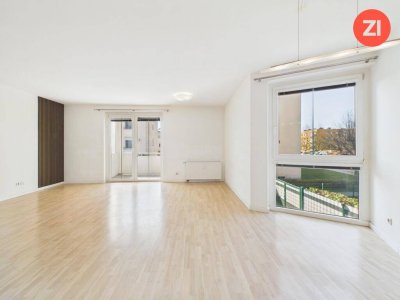 Helle 3-Zimmer-Wohnung in Leonding mit großer Südwest-Loggia und Tiefgaragenplatz