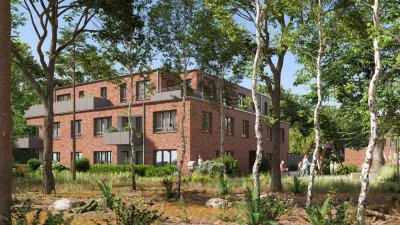 Ihre Neubau Erdgeschosswohnung im KfW 40 Standard - Wohnquartier "Zum Roten Berge"