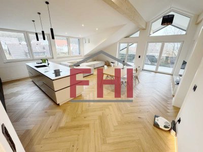NEU: Penthouse mit zwei Balkonen, Dachterrasse, EBK, Garage und SP in Gunzenhausen