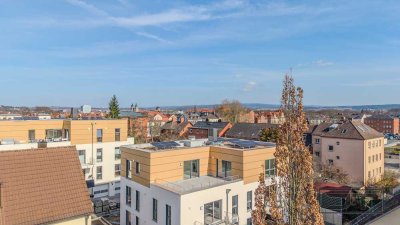 Erstbezug im Neubau (A+): Exklusives 4-Zimmer-Penthouse mit großer Süd-West-Dachterrasse und Garage!