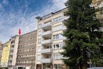 Freie 2-Zimmer-Wohnung in Stadtlage