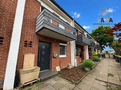 Gepflegtes Reihenmittelhaus mit Kamin, Balkon und Garage in Bielefeld-Hillegossen