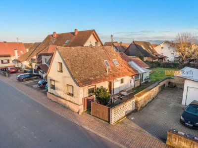 IMMORath.de - Baugrundstück mit Bestand und großzügigem Garten