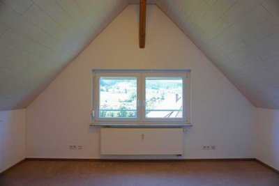 Helle Dachgeschosswohnung mit traumhafter Aussicht!