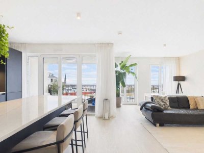 „Wohnen am Nockherberg“ Neuwertige 3-Zimmer-Wohnung mit hochwertiger Ausstattung und Weitblick