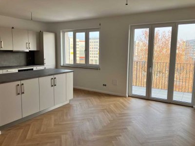 Neubau - Erstbezug! Attraktive 4-Zimmer-Wohnung mit gehobener Innenausstattung und Einbauküche