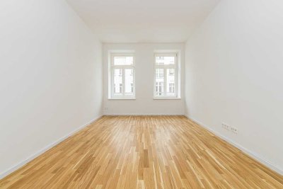 Parkettboden & Fußbodenheizung: Saniertes 3-Zimmer-Zuhause in Gründerzeitbau