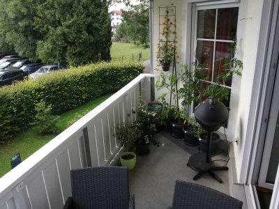 Charmante 2-Raum-Wohnung mit Balkon & Garage in Rosenheim