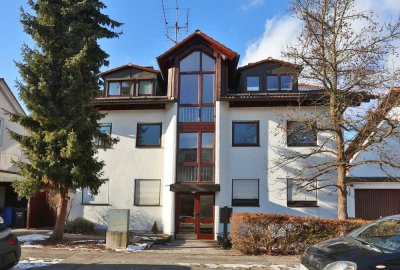 1,5-Zimmer-DG-Wohnung in ruhiger Anwohnerstraße in Trudering