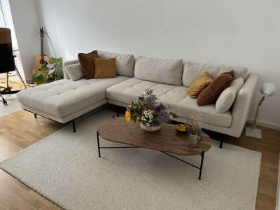 Zwischenmiete: Möblierte 2-Zimmer-Wohnung mit gehobener Innenausstattung und Balkon in Mainz