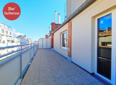 RAUMWUNDER - 3 Zimmer plus 35m² Dachterrasse