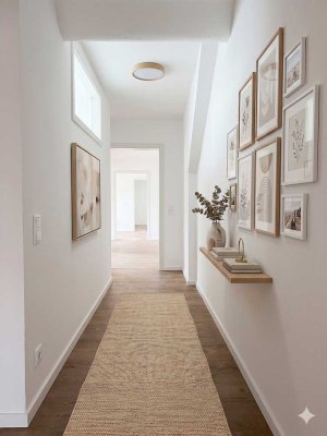 Großzügige 3-ZKB Designwohnung mit Klimaanlage & Einbauküche – Erstbezug nach Sanierung