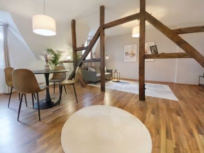 Freundliche, vollständig renovierte 2,5-Zimmer-Loft-Wohnung zur Miete in Königswall, Recklinghausen