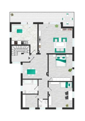 **Großzügige und helle 3-Zi.-ETW in Gelnhausen Meerholz