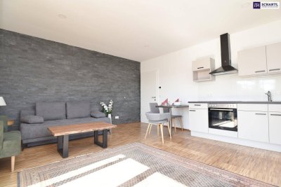 ERSTBEZUG - Moderne zwei Zimmerwohnung mit kompletter Ausstattung und Traumaussicht in die Weinberge zu mieten! 3D-Rundgang vorhanden!