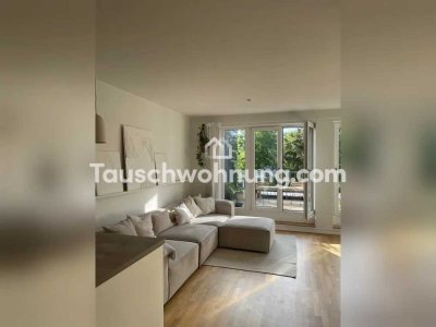 Tauschwohnung: Helle Neubau Maisonette Wohnung in 2.Reihe
