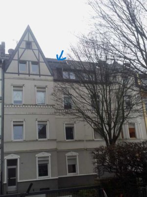 KR- westlich der Innenstadt: Maisonettewohnung  mit Dachterrasse!