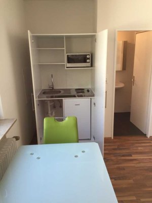 Möblierte 1 Zimmer Wohnung in Griesheim in direkter Mainnähe