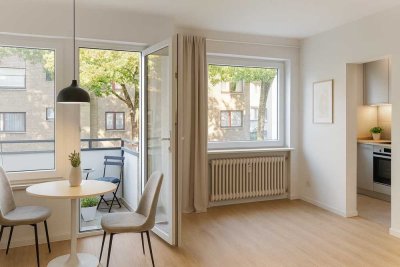 Schöne 1-Zimmer-Wohnung mit Balkon in Hanau, zentral gelegen