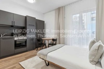 Modernes Studio- Apartment mit allem inklusive im Zentrum von Leipzig - Auch Gewerblich nutzbar.