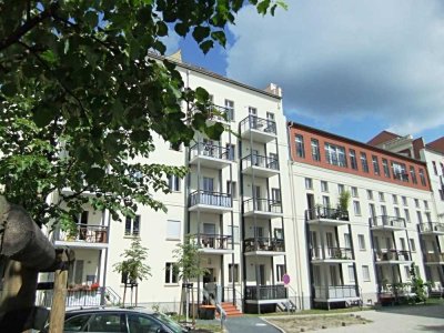"Hiller-Brandtsche Häuser": Komfortable City-Wohnung mit Süd- Balkon (vermietet!)