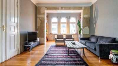 Provisionsfrei: Werthaltiger Altbau mit 2 Südbalkonen - vermietete Kapitalanlage, Prenzlauer Berg
