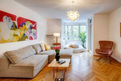 1 year Furnished Sublet / Charming 100sqm 3BR Apartment for Rent near TU Munich