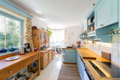 Sonniges Einfamilienhaus mit Bergblick