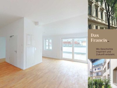 Über den Dächern der Weststadt! Exklusive Wohnung mit Dachterrasse im Francis.