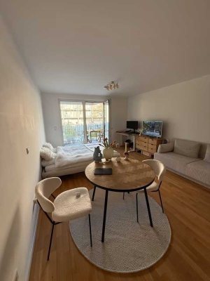 Helle 1-Zimmer-Wohnung mit Balkon | Neubau | Obersendling