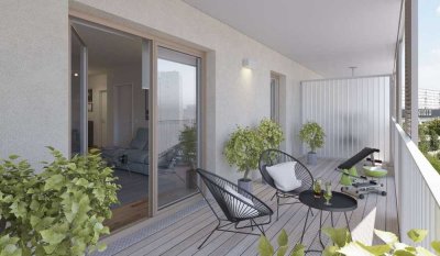 Erstbezug in KfW 40 Neubau I großer Balkon I Bodenheizung I Stellplatz zur Wohnung