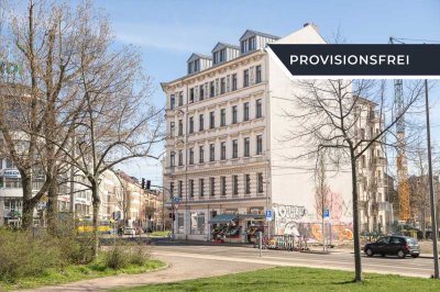 Gemütliche 1-Zimmerwohnung mit Wannenbad als Kapitalanlage in Leipziger Innenstadt