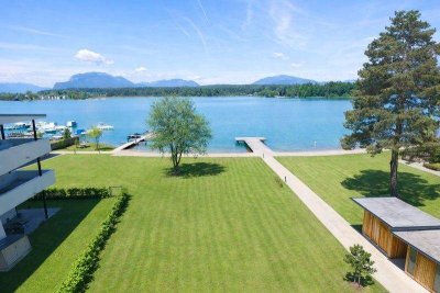 Premium-Seepenthouse am Faaker See mit einzigartiger Liegewiese und Seezugang