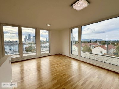 PANORAMA, TERRASSEN UND TOLLE AUFTEILUNG /// PENTHOUSE /// ALTE DONAU, UNO, DONAUZENTRUM /// VORSTEUERABZUG MÖGLICH!