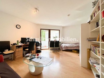 Single-Wohnung mit Balkon. In Frankfurt-Schwanheim