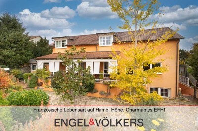 Französische Lebensart auf Hamb. Höhe: Charmantes EFH in exzellenter Lage!