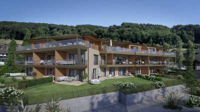 MIT SEEZUGANG: 2-Zimmer Gartenwohnung mit Terrasse direkt am Mattsee