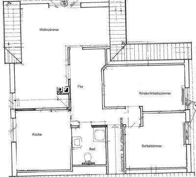 Erstbezug nach Sanierung: Charmante 3-Zimmer Dachgeschosswohnung in Kirchlinteln