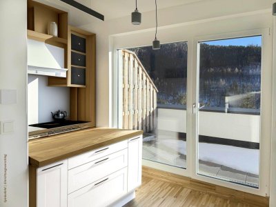 24 – TIME OUT mit FLAIR – Erstbezug und Provisionsfrei einer exklusiven Dachgeschoss-Maisonette am Semmering