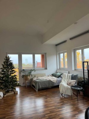 55 m² Penthouse mit großer, sonniger Balkon-Loggia