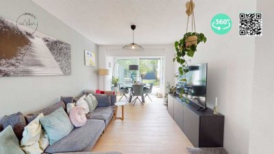 Wohntraum: Modernisiertes RMH mit Terrasse und schönem Garten, Karlsruhe-Nordweststadt