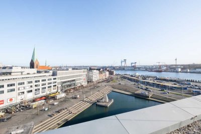 3-Zimmer-Wohnung mit Terrasse am Kieler Bootshafen