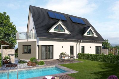 Modernes Doppelhaus in Nürnberg - Individuell geplante Doppelhaushälfte mit 124,95 m² Wohnfläche