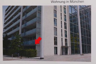 1-Zimmer-Apartment:  in München-Moosach am O2 Tower / inkl. Tiefgaragenstellplatz
