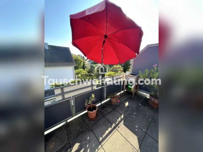 Tauschwohnung: Lichtdurchflutete Wohnung mit Südbalkon