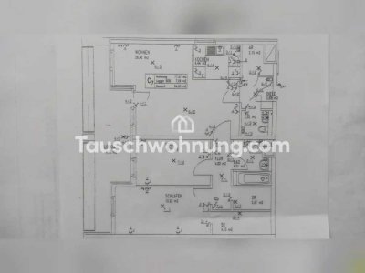 Tauschwohnung: Bieten 3-Raum Wohnung Dresden Klotzsche