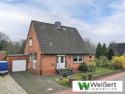 Gepflegtes Einfamilienhaus mit ca. 100m² Wfl. in idyllischer Sackgassenlage in Lohbarbek