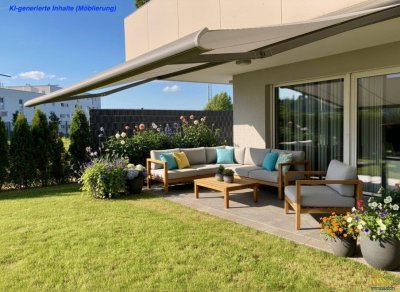 Traumhafte 3-Zimmer-Gartenwohnung in Linz-Pichling | 80 m² + 180 m² Garten + 2 TG-Plätze | TOP Ausstattung