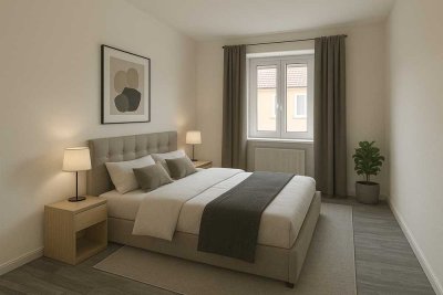 Ein neues Kapitel beginnt - kernsanierte Wohnung für Zwei in Karlsruhe