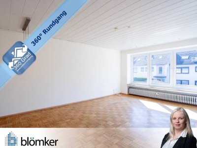 Blömker! Geräumige 3,5-Raum ETW mit Balkon in ruhiger Lage in Gladbeck-Mitte!